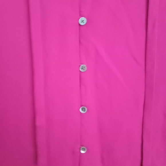 Vintage 90s Silk Lands End top - Picture 3 of 4